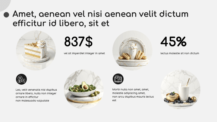 Marble Elegance Gray Minimal slide 7